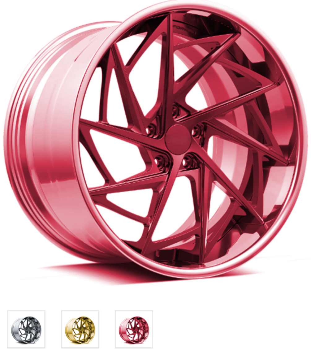 Customization 2 piece forged wheels 18 19 20 21 22 23 inch deep concave wheels 5x112 5x120 forged wheels