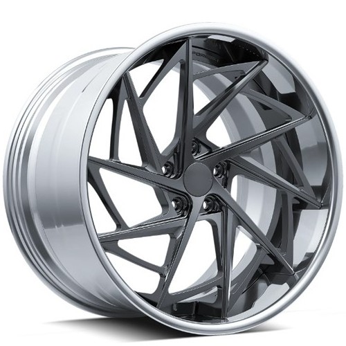 Customization 2 piece forged wheels 18 19 20 21 22 23 inch deep concave wheels 5x112 5x120 forged wheels