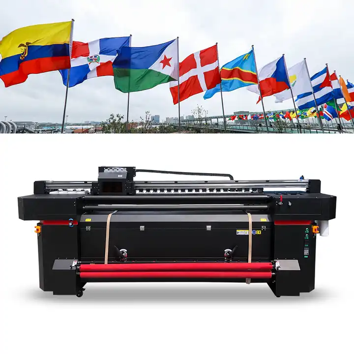 Hexuan sublimation polyester fabric printer direct sublimation textile printer flag printing machine