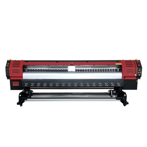 3.2m I3200 2/3/4 Printhead Eco Solvent Printer advertising Printing Machine for Cotton Fabric