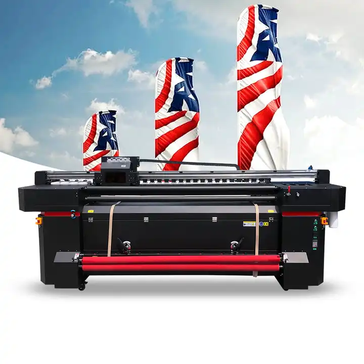 Digital textile  printer  sublimation flag banner printer uv printer roll to roll