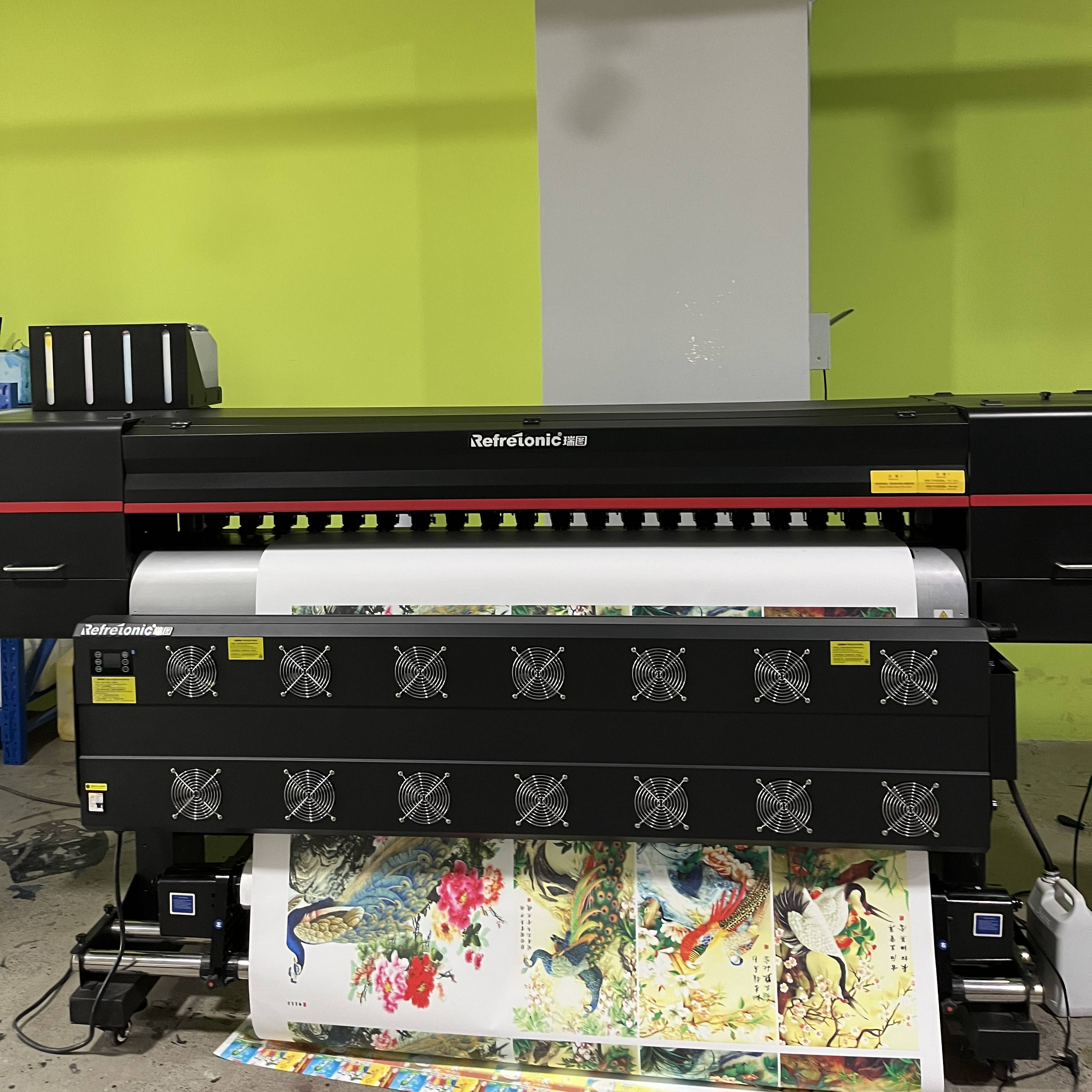 1.8m I3200 2/3/4 Printhead Eco Solvent Printer for Billboard Printing