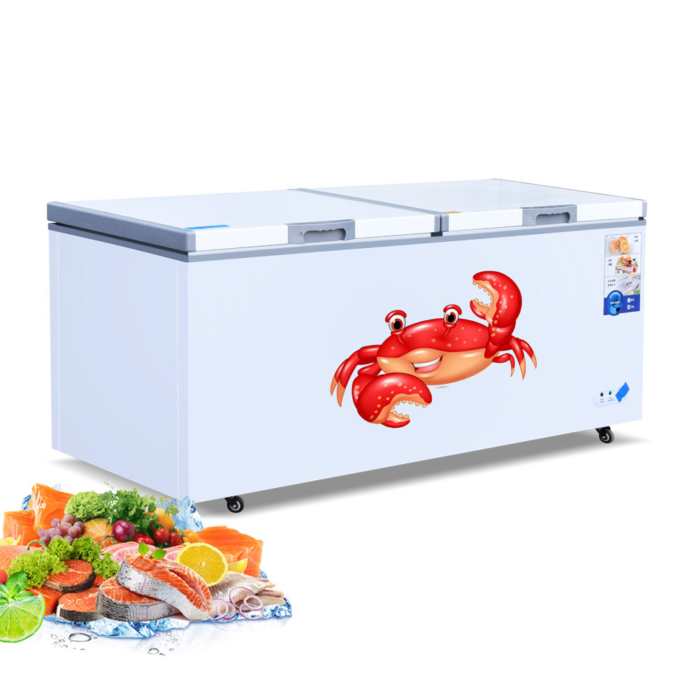 Original Ice Cream Display Commercial Mini Deep Refrigerator And Freezer