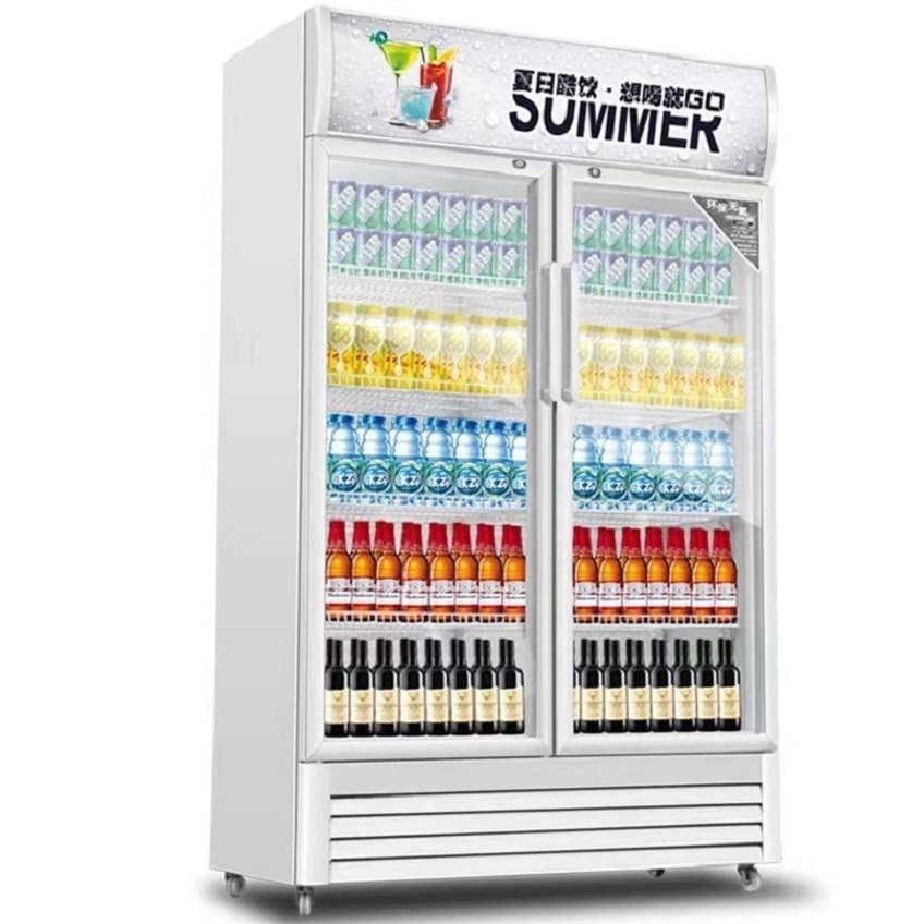 food and beverage display chillers used second hand fridge cold food display counter showcase black