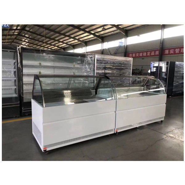 commercial Manufacturing Supermarket Fresh Meat Display freezer