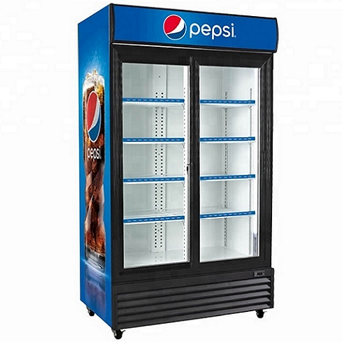 double door fridge coca pepsi cola double door fridge