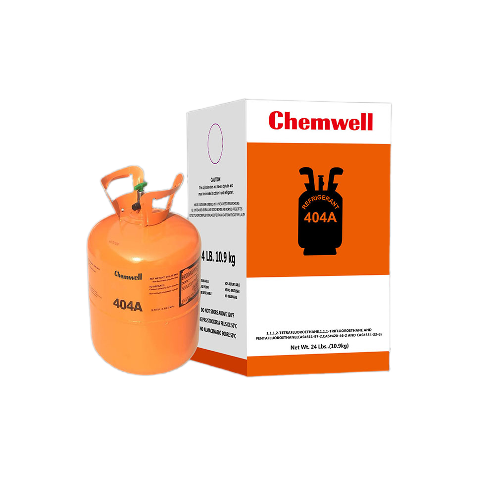 R404A Refrigerant Gas High Quality 99.9% Purity Cylinder 10.9kg Refrigerante R404a