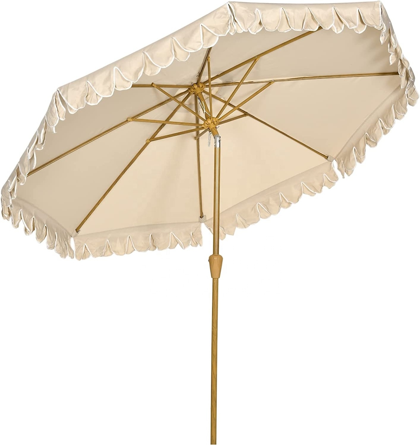 9ft Patio Umbrella with Tassels