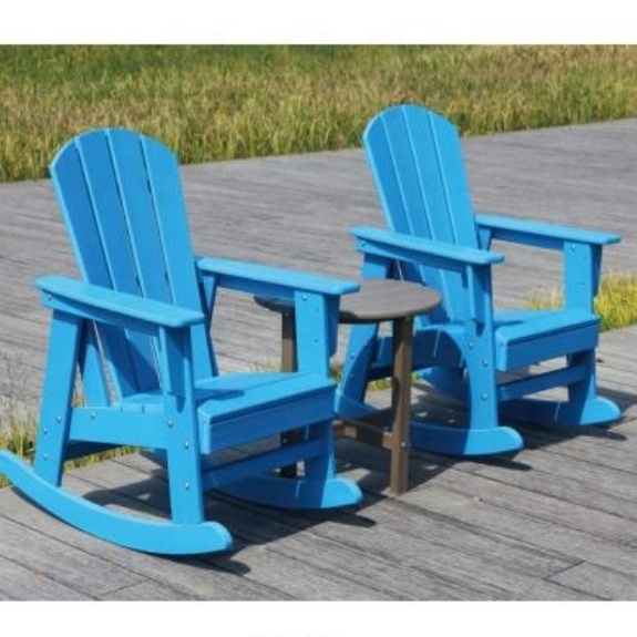 Hot Sale Outdoor Popular children garden HDPE  Folding Adirondack chair