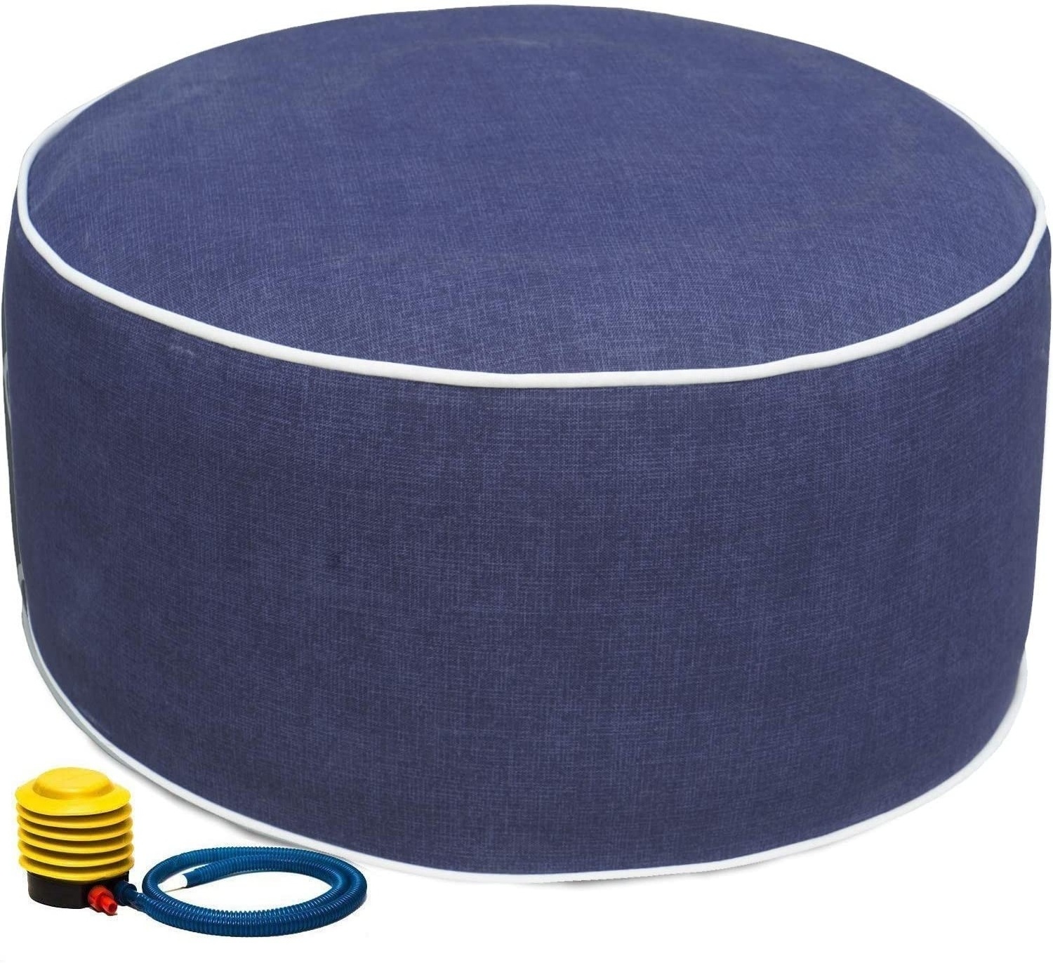 amazon hot selling Inflatable  round  stool Ottoman