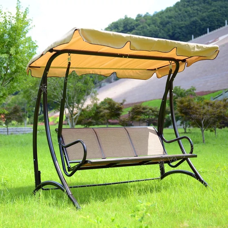 Wholesale price leisure garden swing, outdoor patio swing with canopy