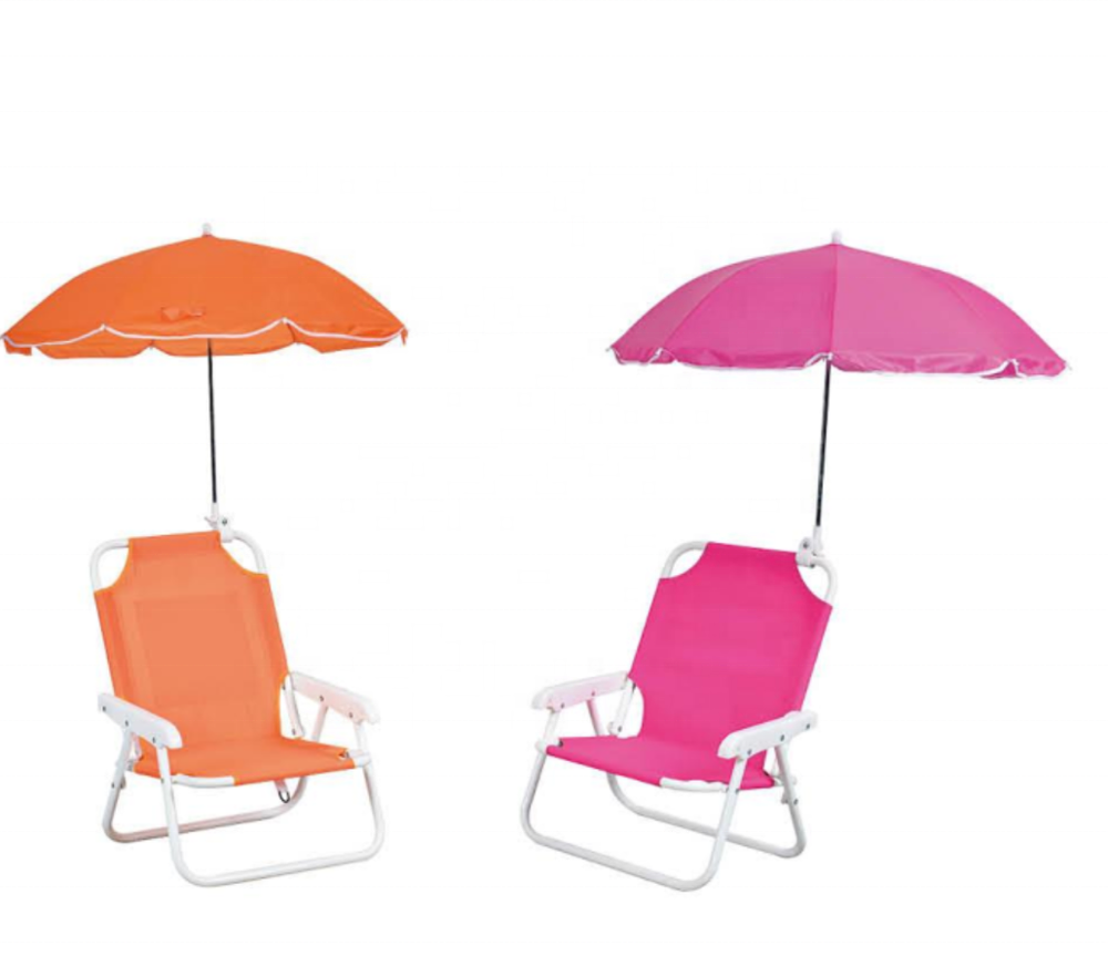 Kids folding beach chair with umbrella HMD00003