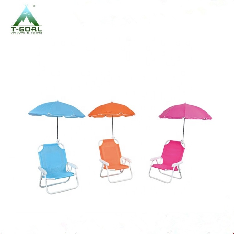 Kids folding beach chair with umbrella HMD00003