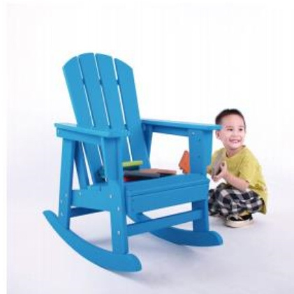 Hot Sale Outdoor Popular children garden HDPE  Folding Adirondack chair