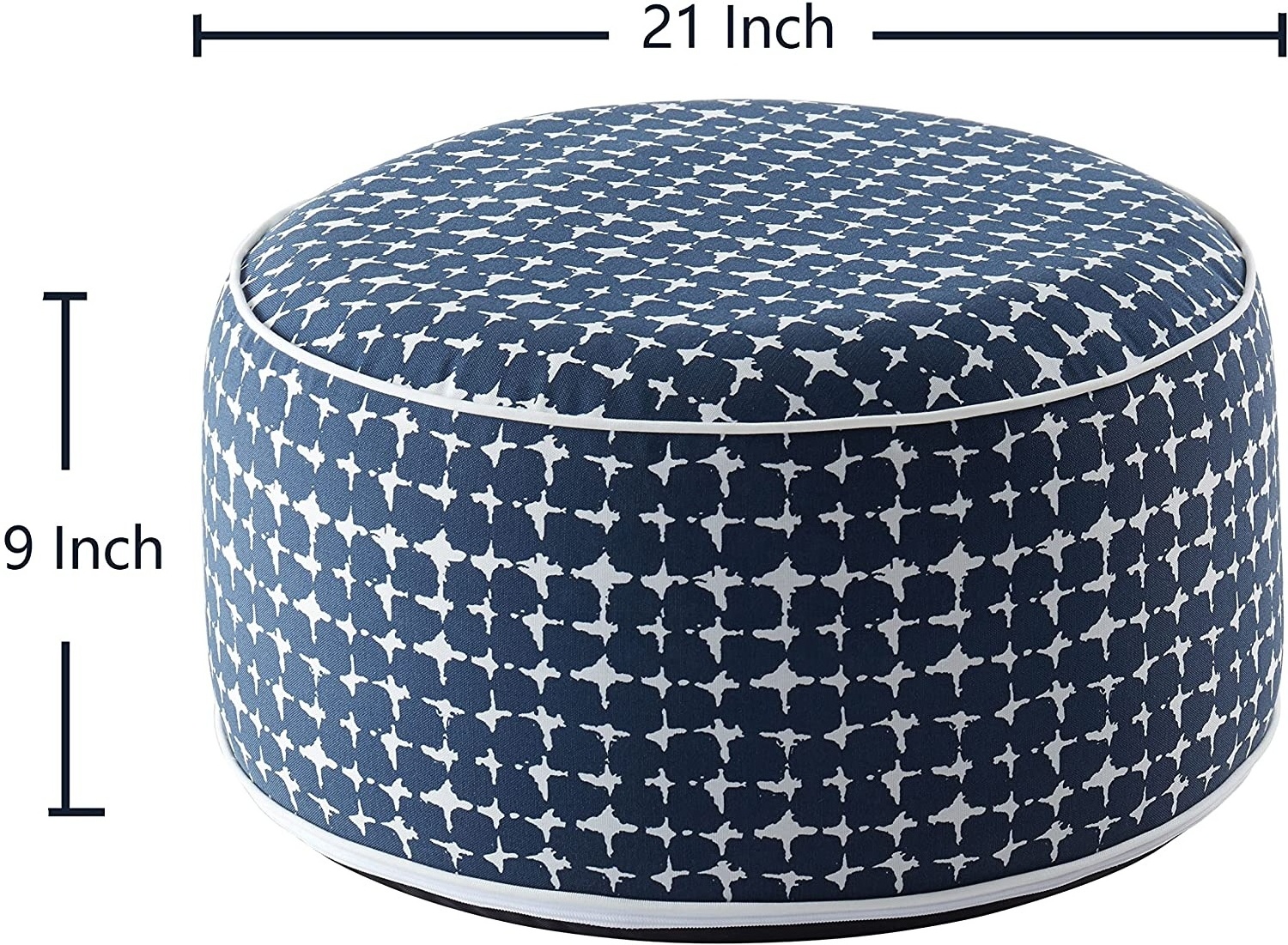 amazon hot selling Inflatable  round  stool Ottoman