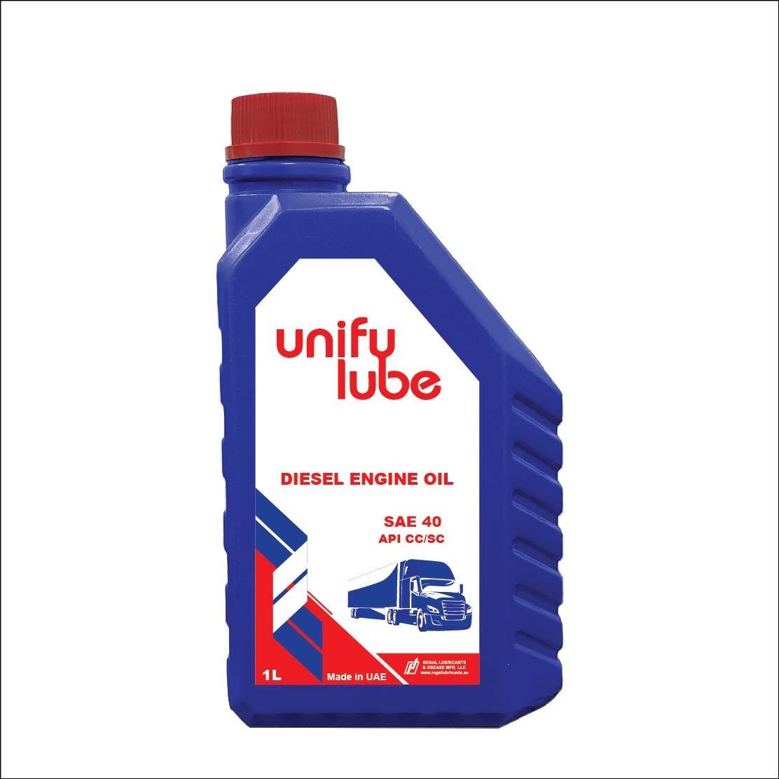 Unify Lube SAE 40 CC/SC diesel engine lube oil cheap price oil Dubai factory car oil motor