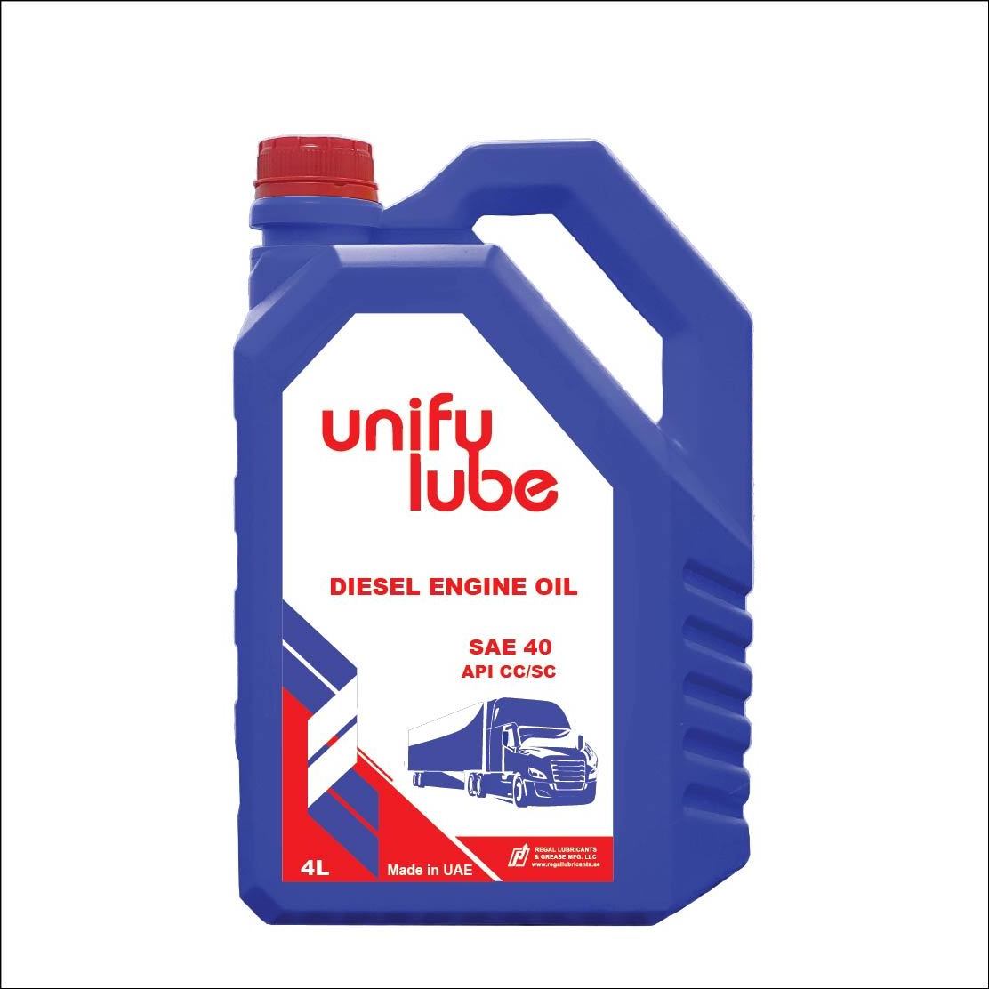 Unify Lube SAE 40 CC/SC diesel engine lube oil cheap price oil Dubai factory car oil motor