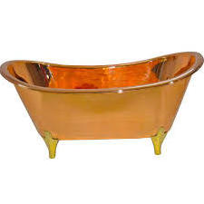 Indian Supplier Copper Bathtub with Latest Metal Designing Manufacturer And Exporter of Copper Bathtub