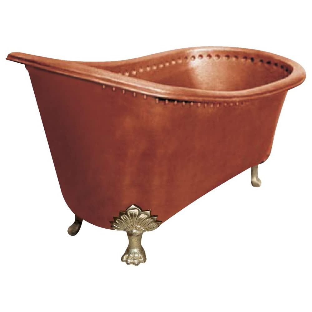 Best Selling Hammered Antique Copper Bath Tub With Premium Brass Legs Available at Affordable Price