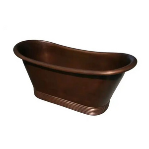 Indian Supplier Copper Bathtub with Latest Metal Designing Manufacturer And Exporter of Copper Bathtub