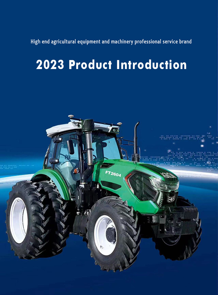 Farm Machinery 4 Wheel Drive 35HP 40HP 45HP 50HP 55HP Mini Tractor 4X4 Agricultural Machinery Farm Tractors Price for Sale