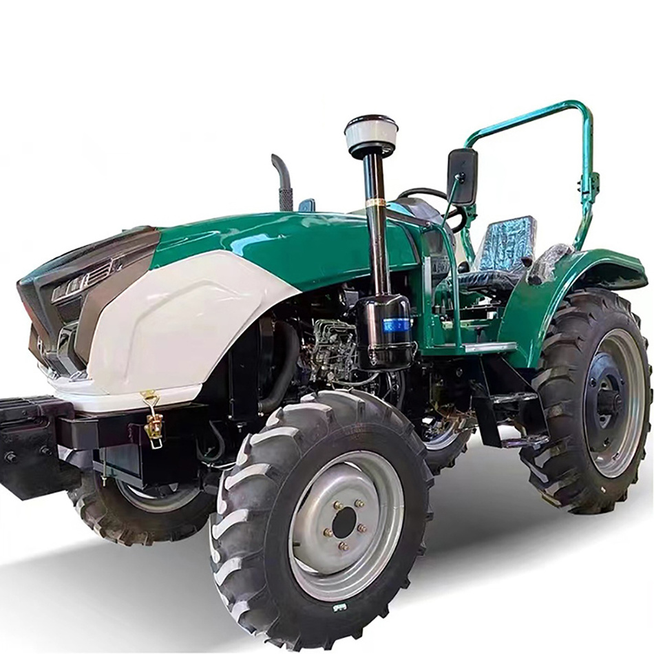 Factory Supplier 100HP-220HP 4WD Cheap Agricultural Machinery Farm 4 Wheel Power Weeder Mini Tractor with Rotary Power Tiller