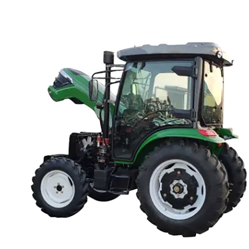 Four Wheels 100HP Hot Sell High Quality Farm TractorChina Agricultural 70HP 4X4 4WD Small Compact New Mini Farm Tractor