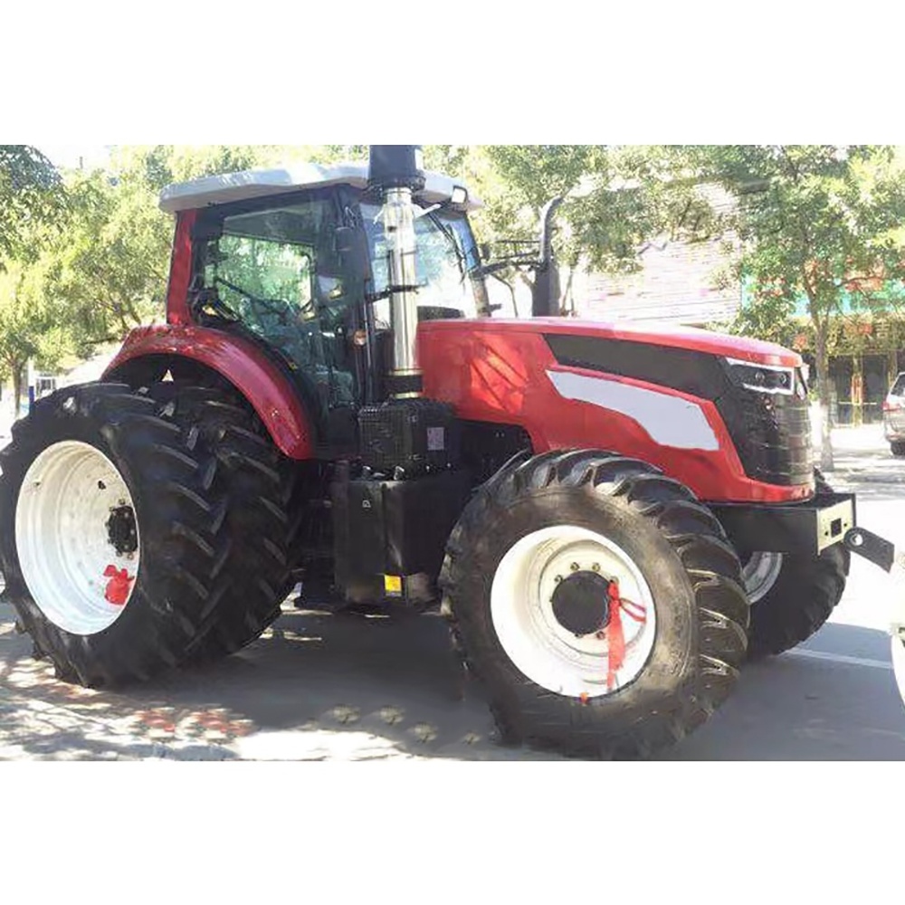 Agriculture Machinery Large Farm Diesel Engine Wheel Hydraulic System Compact Traktor Tractor with Front End Loader