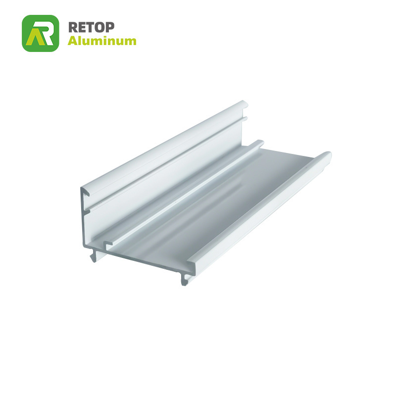 Top supplier aluminum extrusion sliding profile door hinges casement curved custom Suitable for Colombia markets