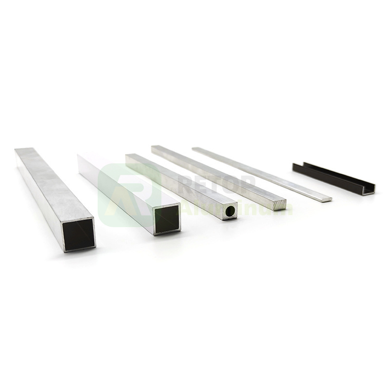 China Manufacturer Staircase Railing Extruded Aluminium Post Beam Aluminium Profile For Glass Railing