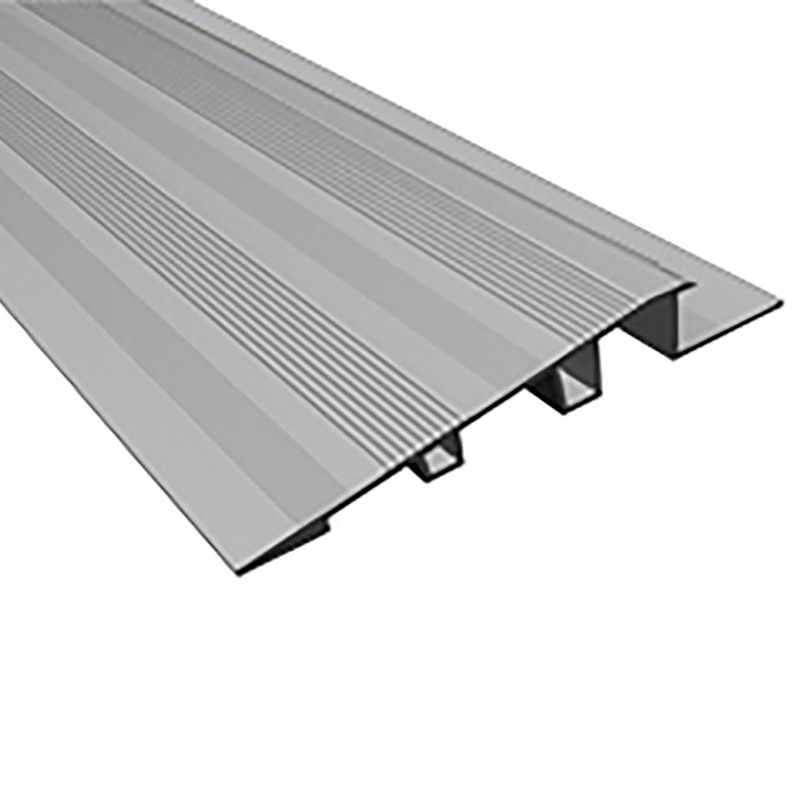 Customized Aluminium Floor Plank With Drawing Sample Outdoor Aluminium Anodizing Extruded Deck Profile