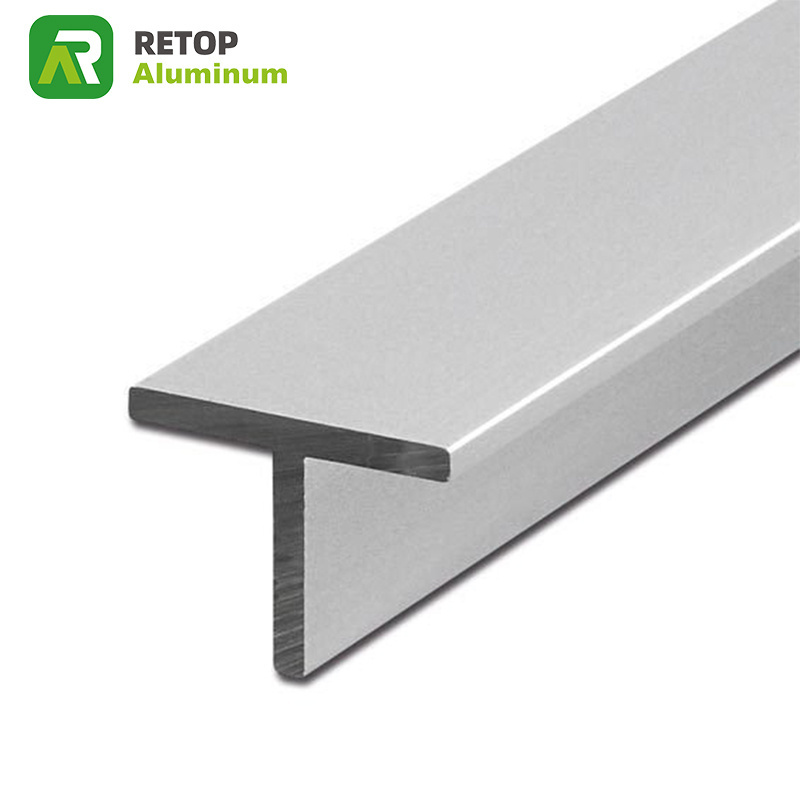 6060 6061 6063 6082 Customized Heavy Standards T Shapes Aluminum Architectural Profiles