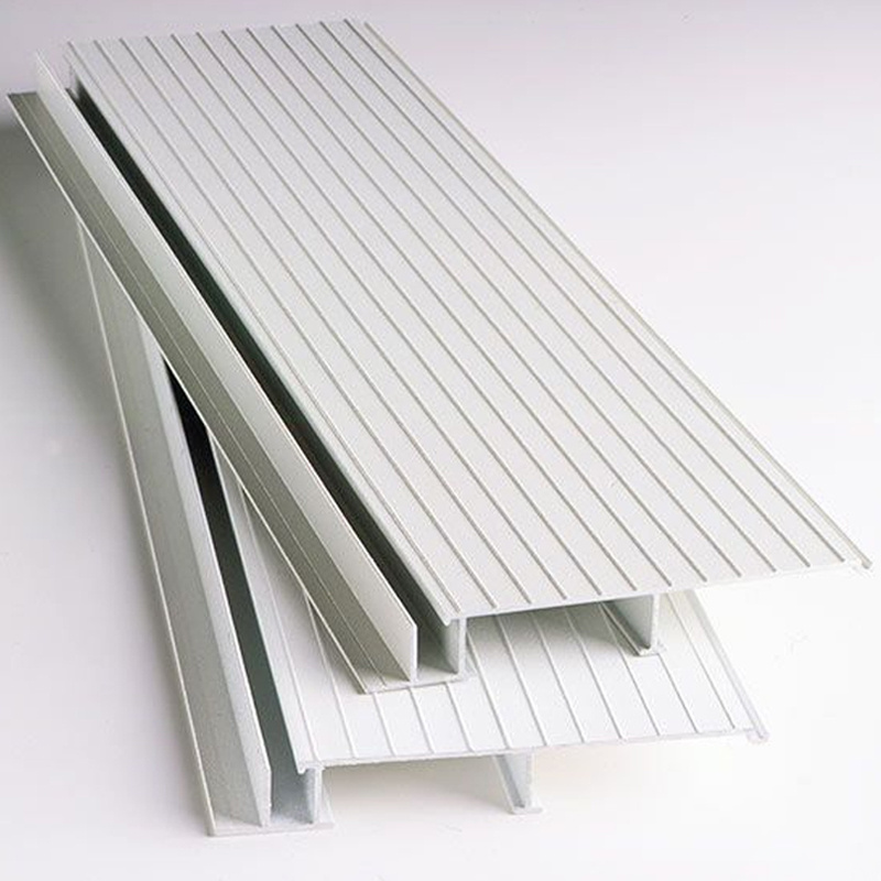 Customized Aluminium Floor Plank With Drawing Sample Outdoor Aluminium Anodizing Extruded Deck Profile