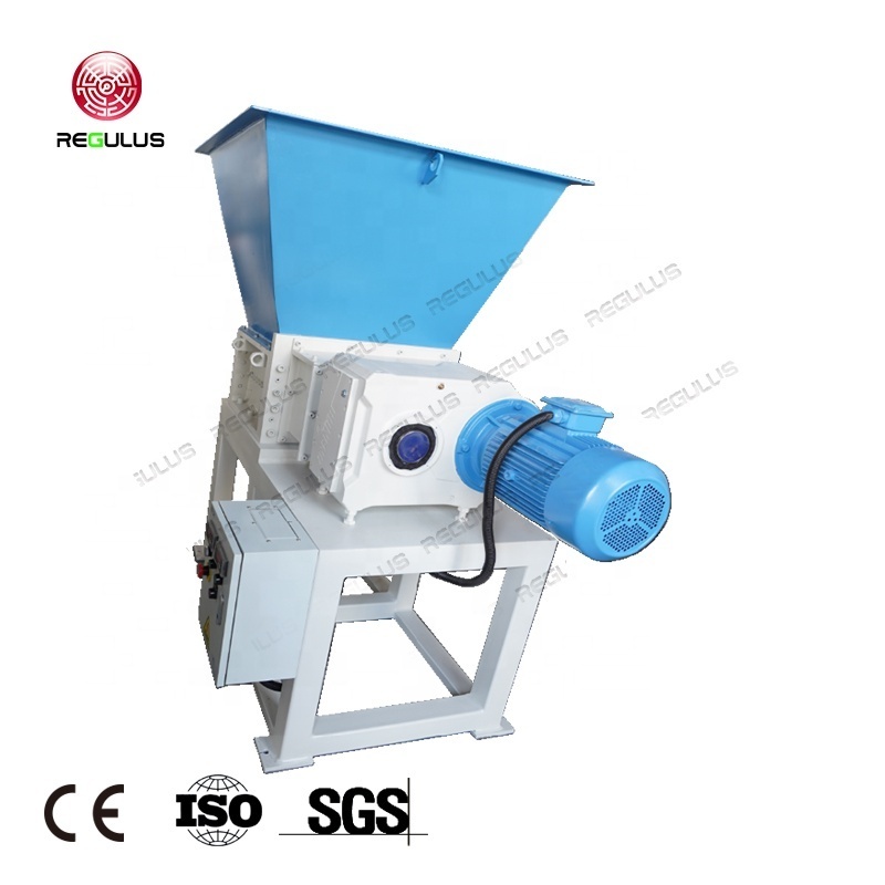 Plastic Board Magazine Secondary Utilization Shredding Machine Double Shaft Shredder