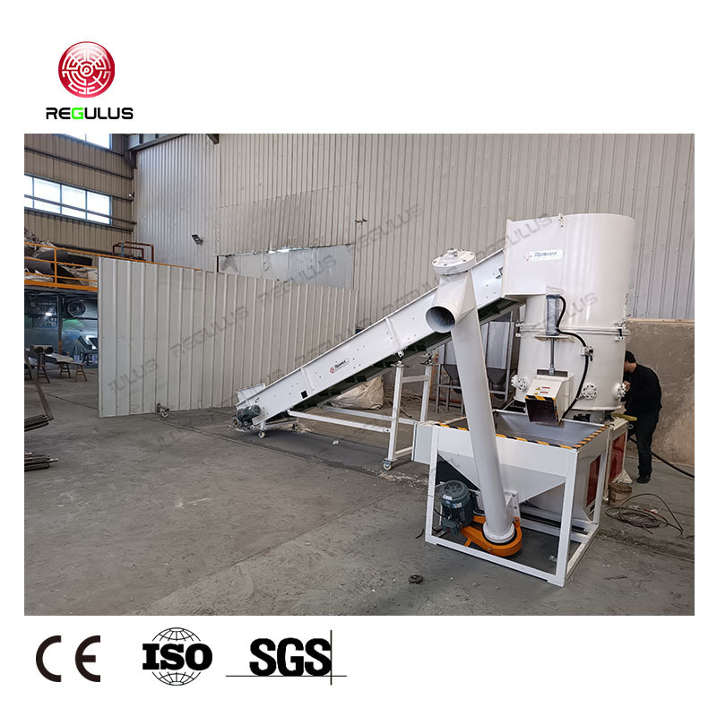 PP Jumbo Bags LDPE HDPE Films Reprocessing Granules Making Granulator Plastic Melter Densifier Agglomerator