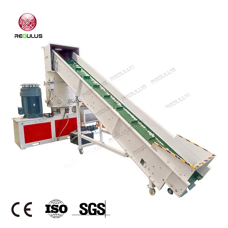 PP Jumbo Bags LDPE HDPE Films Reprocessing Granules Making Granulator Plastic Melter Densifier Agglomerator