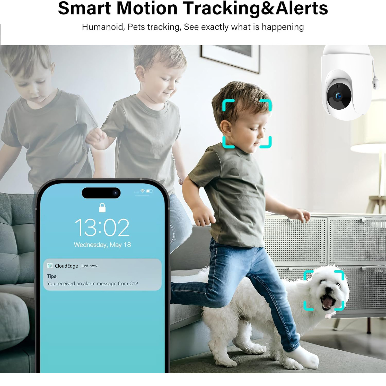 14 Lullaby Temperature & Humidity Sensor 2K Baby Monitor Ptz Night Vision Wireless Camera With Privacy Mode Motion Detection