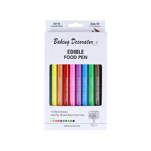 Decorating Edible color  ink r Marker Pen for   DIY Cake Cookie Decoration Food Coloring Cake Pigment Pen