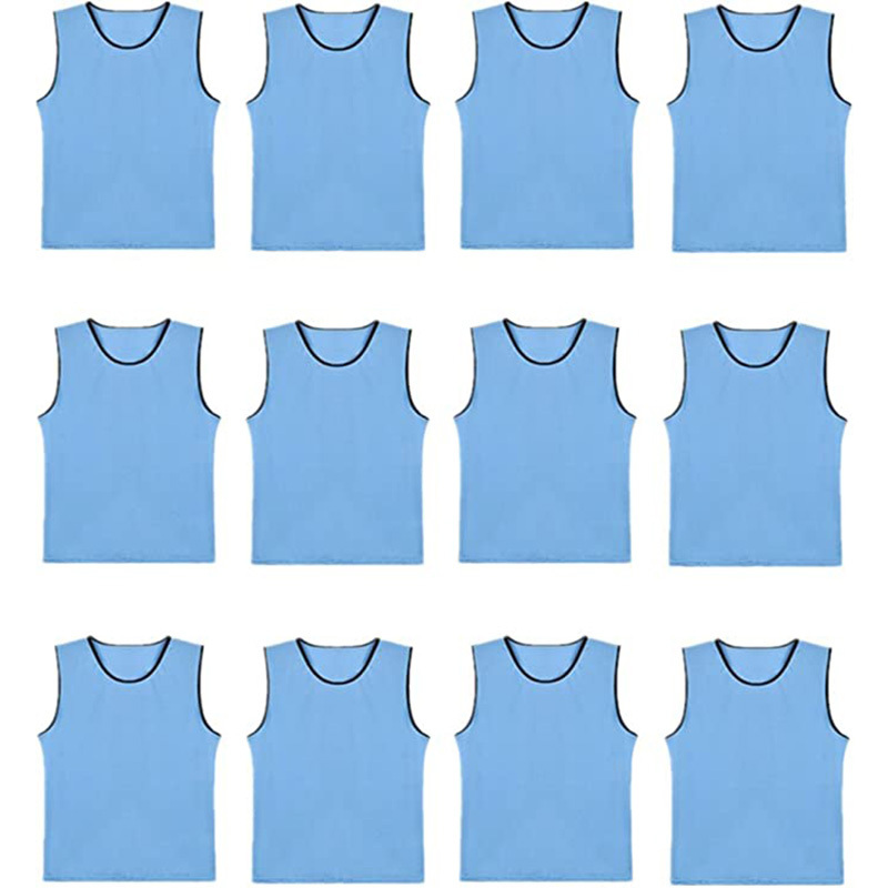 Wholesale cheap sports vest soccer pinnies scrimmage men training tops bibs