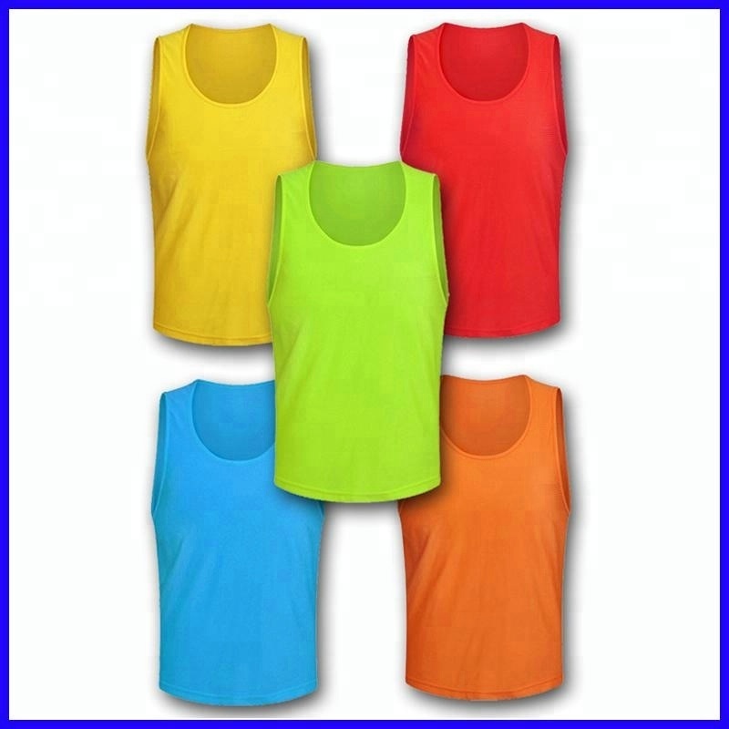 Cheap Team Practice Youth Training Vest Breathable Group Competition Clothing Sport Football Volleyball Basketball Soccer Jersey