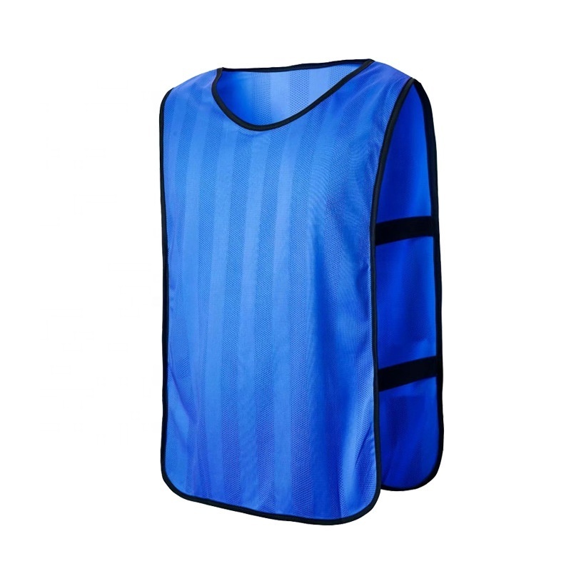 Wholesale men football bibs training  tops soccer football training vest