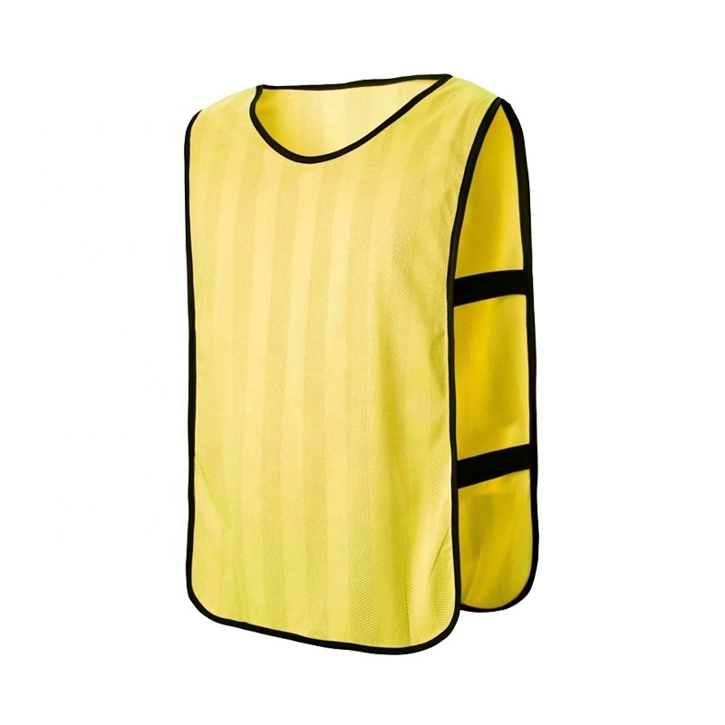 Wholesale men football bibs training  tops soccer football training vest