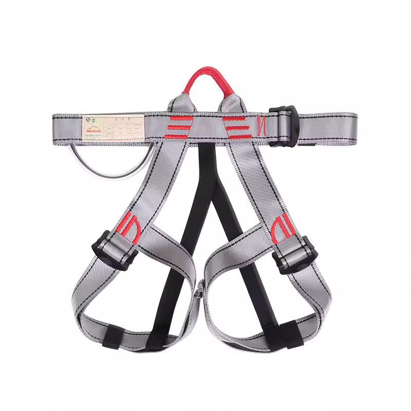 CE Certified Half Body Safety Harness for Outdoor Rock Climbing Overhead Fall Protection