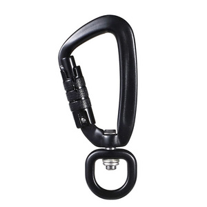 Factory wholesale dog leash Outdoor Sport Carabiner swivel 4KN Carabiner Hook