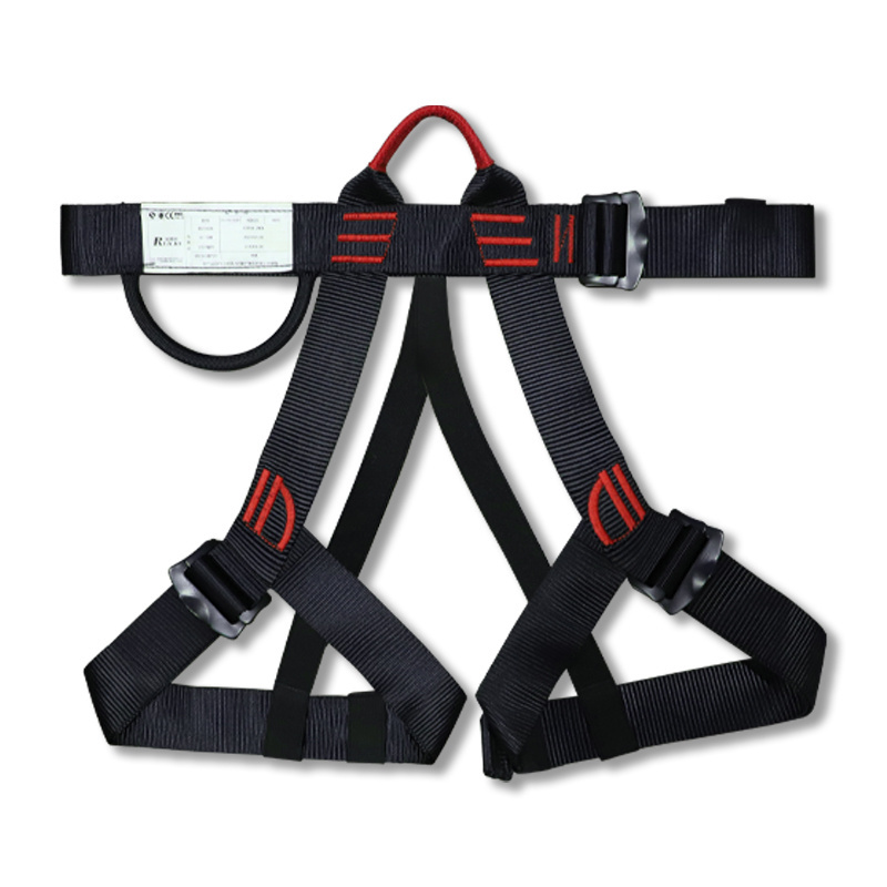 CE Certified Half Body Safety Harness for Outdoor Rock Climbing Overhead Fall Protection