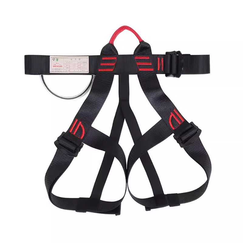 CE Certified Half Body Safety Harness for Outdoor Rock Climbing Overhead Fall Protection