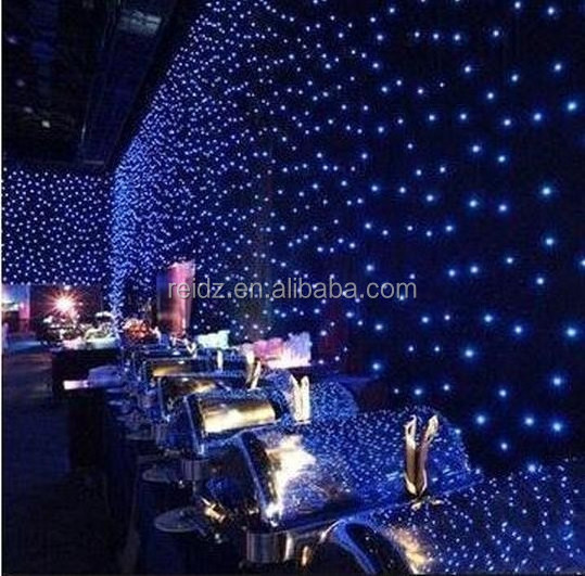 Led curtain wall light star sky led lights for Christmas wedding party events decoration