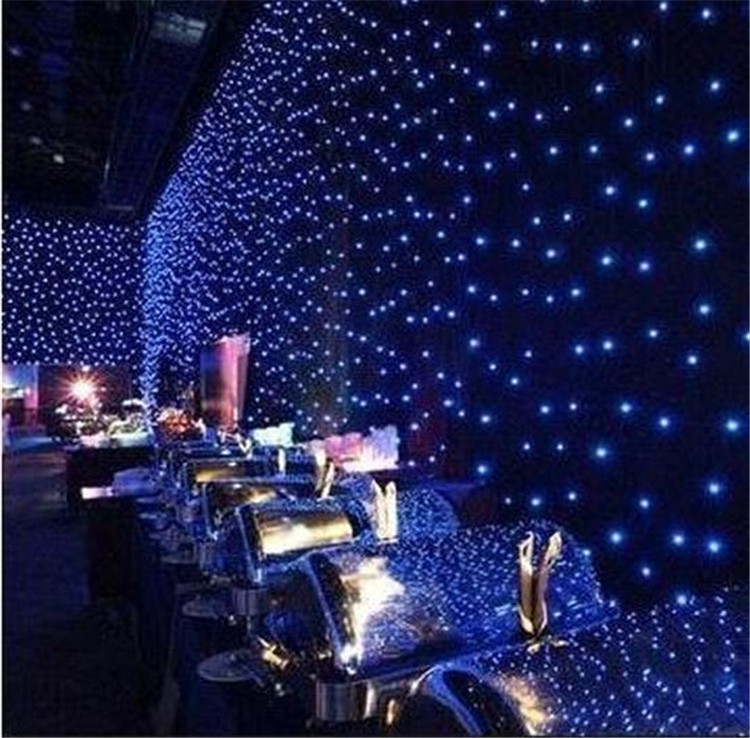 Led twinkling STAR curtain cloth dj light for disco ceiling star light led ceiling decorative light