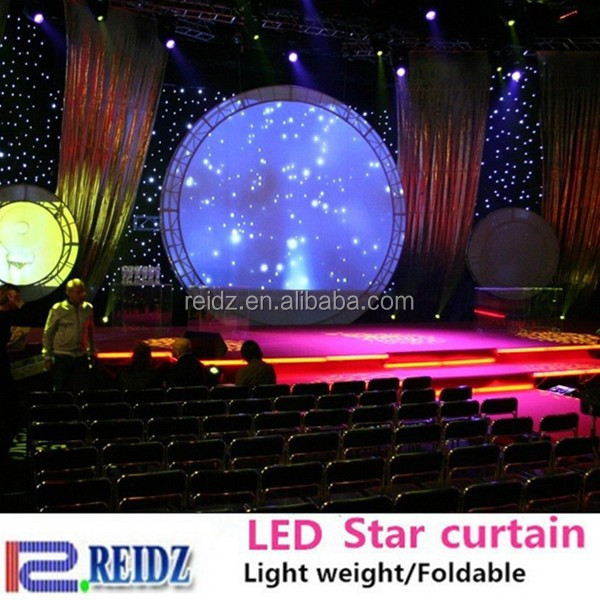 Led twinkling STAR curtain cloth dj light for disco ceiling star light led ceiling decorative light