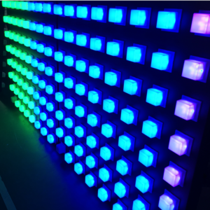 Bar disco night club indoor project Advertising lights DVI DMX rgb led pixel matrix light